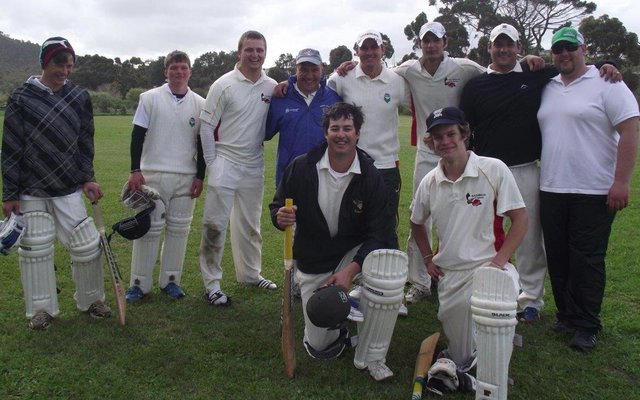 Jason, Nicholas Barkhuizen, Johathan Doyle, Theuns Otto, Corrie Avenant, Christo Swart, André Hage, Gericke, Junior van der Linde en Zian Slippers.